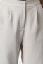 Bej Wide Leg/Geniş Paça Dokuma Kumaş Pantolon TWOAW22PL0139 - 5