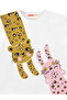 Girl's Leopards Patterned Long Sleeve T-shirt - 4