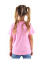 Girl's Short Sleeve T-shirt - Bunny Pattern - 2