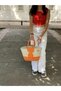 Straw Jute Look Clutch Bag Beach Bag Shoulder Bag - 3