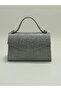 Women's Platinum Breasted Glitter Evening Dress Bag - 2