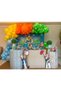 100 Pieces - Toy Story Concept Blue - Orange - Green - Yellow Balloon Chain Set