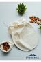Organic Herbal Milk Bag, Yogurt Straining Pouch, Washable 100% Cotton Milk Cloth