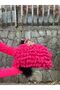 حقيبة كتف منتفخة محبوكة يدويًا - 3