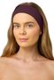 2-Piece Combination Headband Set for Women & Men, Bandana, Yoga, Pilates, Sports Headband Set, Cherry & Indigo Melange - 3