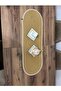 American Service - Jute and Straw Plate Set, Plate Mat and Trikot Runner - 2