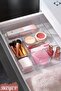 6 Piece Lv216 Drawer Organizer Bathroom Makeup Organizer Jewelry Box Modular Napkin Holder Pen Holder - 4