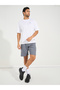Soft Texture Badge Detail Oversized Athleisure T-Shirt - 2