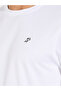 Soft Texture Badge Detail Oversized Athleisure T-Shirt - 4