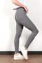 Gri women's ribbed sports yoga leggings - 4102 - 3
