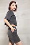 Women's Crop Shorts Set - 2
