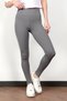 Gri women's ribbed sports yoga leggings - 4102