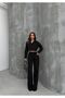 Trend Model Linen - Crop Shirt and Pants Set