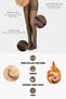 Winter Warm Fleece Lined Skin Colored Pantyhose - 5