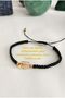 Certified Macrame Bracelet with Citrine Genuine Stone. Abundance Abundance
