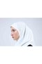 Spor Pro Hijab - Premium Model Ultra Comfortable Practical Porous Women's Ready-To-Wear Hijab - White