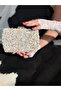 EVENING BAG CREAM SEDEF NATURAL STONE - 2