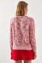 Women's Pink Knitwear Sweater 20246178 - 6