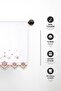 Velvet Luxury Embroidered Guipure Dowry Hand Towels Pack of 6 - 3