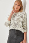 Women's Ecru Knitwear Sweater 20246178 - 4