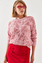 Women's Pink Knitwear Sweater 20246178 - 5