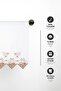 Velvet Luxury Embroidered Guipure Dowry Hand Towels Pack of 6 - 3