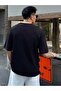 Company Brooklyn T-Shirt - Black Printed Oversize Crew Neck Short Sleeve - 2