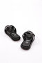 869 Men's - Genuine Leather, Double Banded Flat Sole Slippers - 3