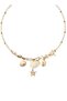 Sea Objects String Chocker Bead Necklace
