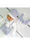 Blue 5-Piece Baby Boy Hospital Discharge Set with Teddy Bear Strap and Bow Tie - 3