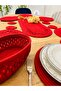 Wicker Jute Presentation Plate Mat Placemat American Service Runner Basket and Cup Holder 14 Pieces - 3
