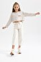 Slouchy Fit Jogger Pants Leg Pants Girls B3166A823Au - 3