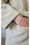 Cotton Soft Unisex Women'S, Men'S, Youth Mayer Towel Bathrobe / Beige - 3