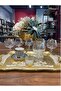 Bohemia Crystal Luxury 6-Person Spout Real Gilt Coffee Side Water Cup, Dowry Box, Gift - 2