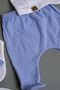 New Season Baby Boy with Teddy Bear 5-Piece Hospital Discharge Set Newborn Outfit - 5