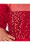 Girl's Red Evening Dress - 3