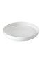 Modern Cream 24 Cm Large Size Porcelain Salad Bowl Presentation Serving Plate - 3