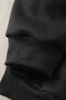 Unisex 3-Piece Black and White Gray Crew Neck Oversize Sweatshirt - 6