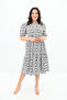Women's Plus Size Floral Print Dress 5230-25