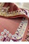 100% Silk Patterned Prayer Rug - 3