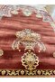 100% Silk Patterned Prayer Rug - 2