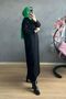 Modest Knit Dress - 4