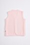 Quilted Baby Girl Vest - Pink - 5