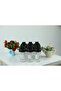 6 Pieces Spice Bowl Set with Lid, Spoon and Lock Label - (300 ML) Glass Jar 6 Pieces - 8