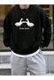 Crew Neck Printed Unisex Sweatshirt