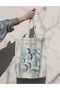 Blue Blue Disco Ball Pink Disco Club Cloth Bag Tote Bag - 3