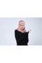 Spor Pro Hijab - Premium Model Ultra Comfortable Practical Porous Women's Ready-To-Wear Hijab - Smoke - 6