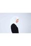 Spor Pro Hijab - Premium Model Ultra Comfortable Practical Porous Women's Ready-To-Wear Hijab - White - 2
