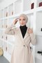 Neck Collar Hijab with Laces