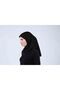 Spor Pro Hijab - Premium Model Ultra Comfortable Practical Porous Women's Ready-To-Wear Hijab - Black - 3